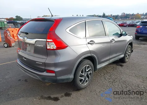 2016 Honda Cr-V Se from USA, damaged, VIN 2HKRM4H49GH665115